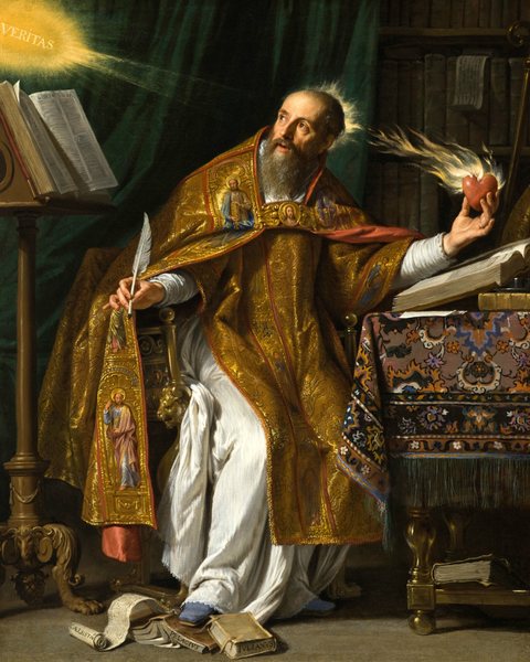 Portrait of St. Augustine