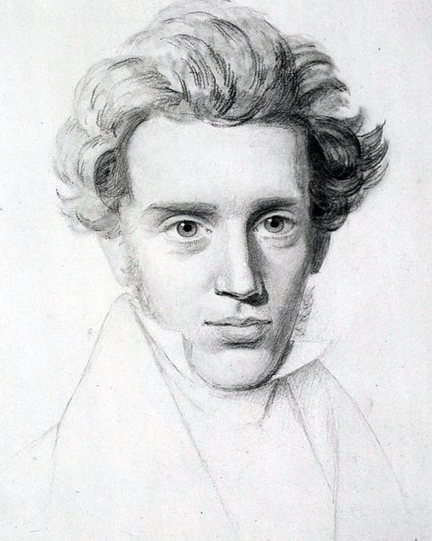 Portrait of Søren Kierkegaard